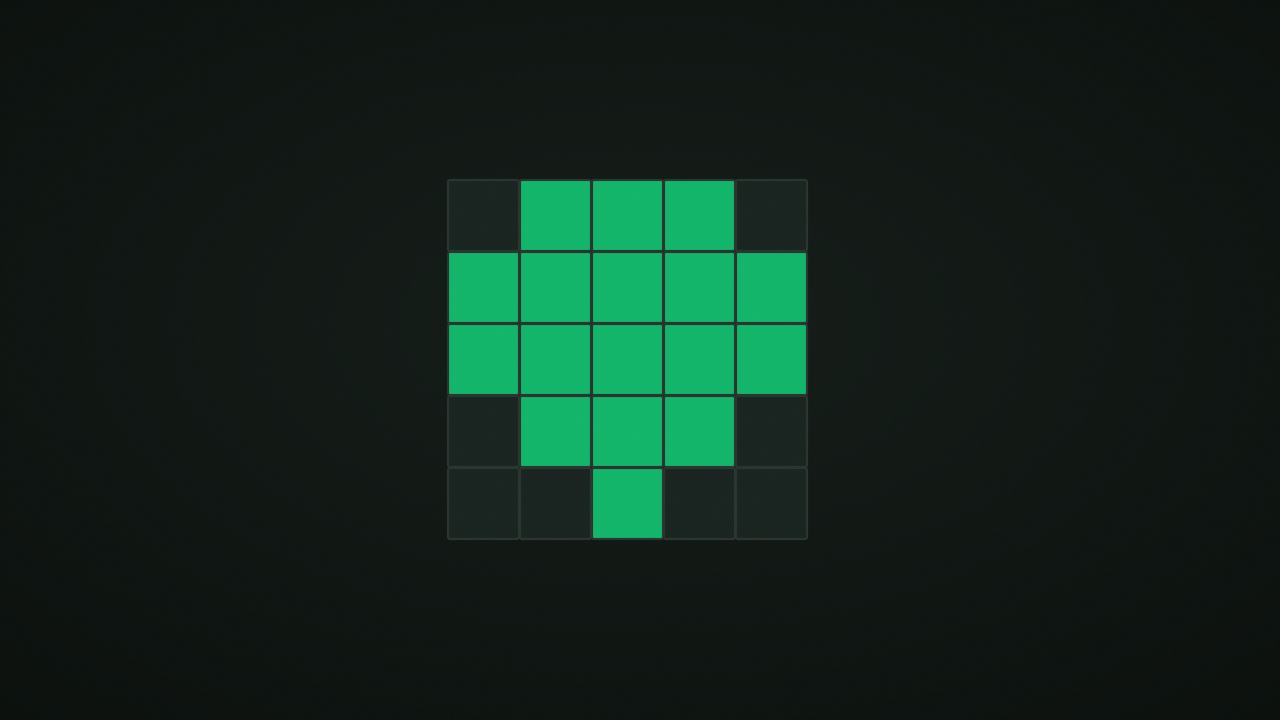 A nonogram grid with clues and partially revealed pixel art