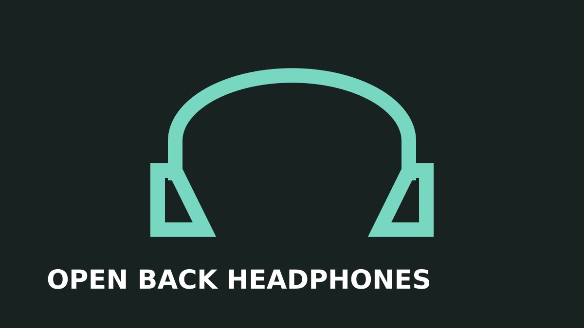 Audio topic: headphones illustration showing headphones, speakers, and quiet-listening tradeoffs